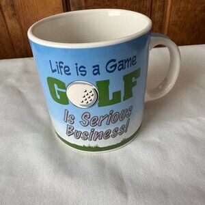 Ganz Golf Is Serious Business! Large Mug